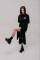Oversized T-shirt х steve_coccodrillo Zmiivna in Black #2