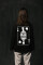 Oversized Long Sleeve T-shirt х steve_coccodrillo King in Black #1