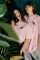 Oversized T-shirt Rose Bomb x Nataliya Silver in Light Pink #3