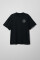 Oversized T-shirt х steve_coccodrillo Zmiivna in Black #4