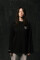 Oversized Long Sleeve T-shirt х steve_coccodrillo Queen in Black #3