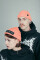 Coarse Knitted Beanie Fisherman Beyond Good And Evil in Neon Pink #1
