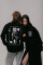 Oversized Sweatshirt х steve_coccodrillo Cynocephaly in Black #2