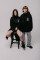 Oversized Hoodie х steve_coccodrillo Kostiy in Black #2