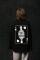 Oversized Long Sleeve T-shirt х steve_coccodrillo King in Black #7