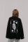 Oversized Long Sleeve T-shirt х steve_coccodrillo Kostiy in Black