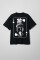 Oversized T-shirt х steve_coccodrillo Cynocephaly in Black #5