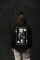 Oversized Sweatshirt х steve_coccodrillo Cynocephaly in Black