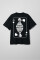 Oversized T-shirt х steve_coccodrillo Zmiivna in Black #3