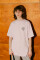 Oversized T-shirt ARSC With Black Logo 7x7cm in Light Lilac