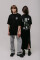 Oversized T-shirt х steve_coccodrillo Cynocephaly in Black #1