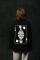 Oversized Long Sleeve T-shirt х steve_coccodrillo Queen in Black #5