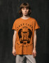 Oversized Sleeveless T-shirt Take Care Of Your Time in Cooper