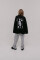 Oversized Long Sleeve T-shirt х steve_coccodrillo Kostiy in Black #8