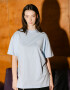 Oversized T-shirt ARSC With White Logo 7х7cm in Light Blue