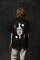 Oversized T-shirt х steve_coccodrillo Kostiy in Black