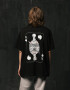 Oversized T-shirt х steve_coccodrillo Kostiy in Black