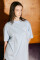 Oversized T-shirt ARSC With White Logo 7х7cm in Light Blue #4