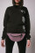 Knitted Bum Bag Banana in Violet #3