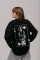 Oversized Sweatshirt х steve_coccodrillo Jack in Black