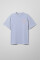 Oversized T-shirt ARSC With Peach Logo 7x7cm in Light Blue
