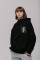 Oversized Hoodie х steve_coccodrillo Kostiy in Black