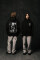 Oversized Hoodie х steve_coccodrillo Cynocephaly in Black #1