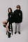 Oversized Hoodie х steve_coccodrillo Cynocephaly in Black #7