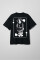 Oversized T-shirt х steve_coccodrillo Jack in Black