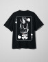 Oversized T-shirt х steve_coccodrillo Jack in Black