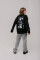 Oversized Sweatshirt х steve_coccodrillo Jack in Black #3