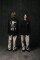 Oversized Long Sleeve T-shirt х steve_coccodrillo Cynocephaly in Black #1