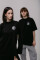 Oversized Long Sleeve T-shirt х steve_coccodrillo Queen in Black #6