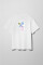 Oversized T-Shirt x Oleksii Demianiuk Love Yourself in White
