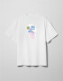Oversized T-Shirt x Oleksii Demianiuk Love Yourself in White
