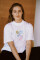 Oversized T-Shirt x Oleksii Demianiuk Love Yourself in White #2