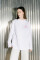 Oversized Long Sleeve T-shirt ARSC with Pink Logo 30x30cm in White #6