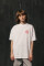 Oversized Tshirt ARSC With Red Logo 30х30сm in White #7