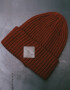 Coarse Knitted Beanie Hill in Burgundy