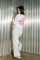 Oversized Tshirt ARSC With Red Logo 30х30сm in White #1