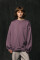 Basic Oversized Sweatshirt Mood in Purple