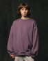 Basic Oversized Sweatshirt Mood in Purple