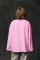 Basic Oversized Long Sleeve T-shirt Spirit Rude in Light Pink #1
