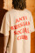 Oversized T-shirt ARSC With Red Logo 37х37сm in Beige #1