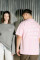 Oversized Tshirt ARSC With White Logo 30х30сm in Light Pink #1