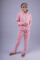 Tapered Joggers Eyes Logo in Pink