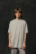 Basic Oversized T-shirt Spirit in Light Olive