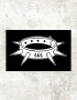 Patch Collar 666 12x7,5cm (4.7x3in)