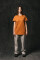 Basic Oversized Sleeveless T-shirt Normajean in Cooper #3