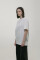 Basic Oversized T-shirt Spirit Rude in Ivory #9